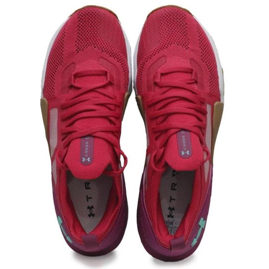 Under Armour Tênis Tribase Cross 2 Unissex Vermelho 41