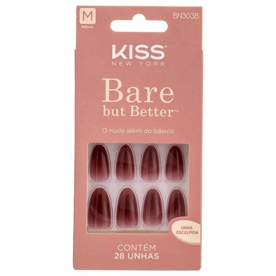 Unhas Postiças Sem Cola Bare But Better - Chemistry 1Un