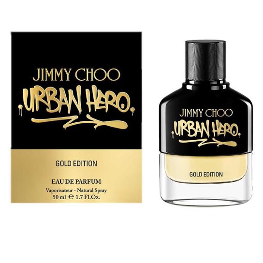 Urban Hero Gold Edition Jimmy Choo Perfume Masculino EDP 50ml