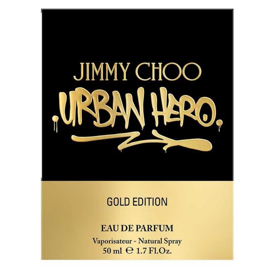 Urban Hero Gold Edition Jimmy Choo Perfume Masculino EDP 50ml
