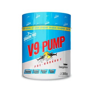 V9 PUMP - PRE TREINO 300G - SHARK PRO SABOR:ENERGÉTICO;Tamanho:Único;Gênero:Unissex