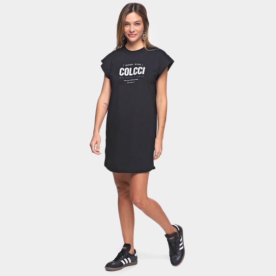Vestido Curto Colcci Muscle Estampado