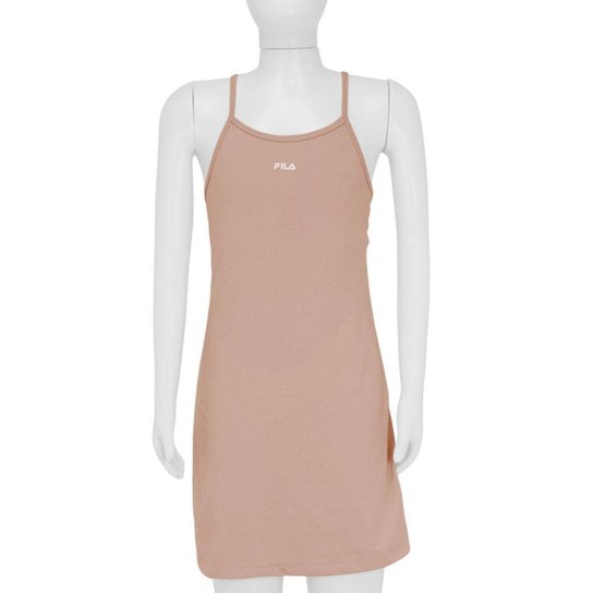 Vestido Fila Letter Light Junior Nude Rose