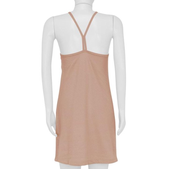 Vestido Fila Letter Light Junior Nude Rose