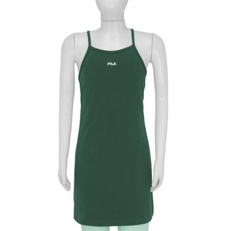 Vestido Fila Letter Light Junior Verde