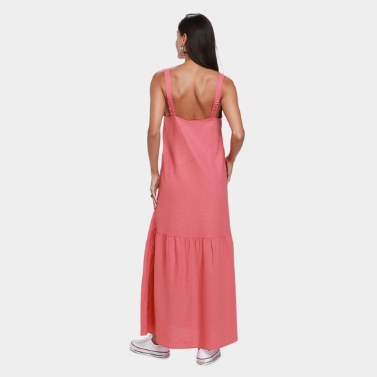 Vestido Longo Hering Casual Feminino Allianz Parque Shop