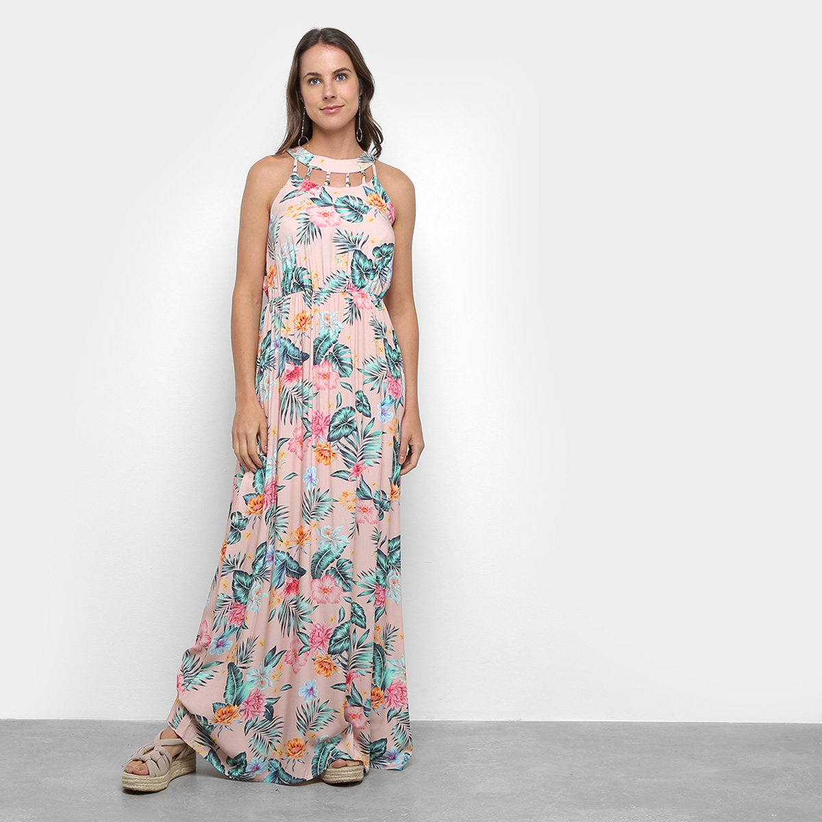 vestido branco malwee