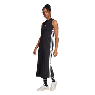 Vestido longo Racerback Essentials Três Listras Adidas Feminino