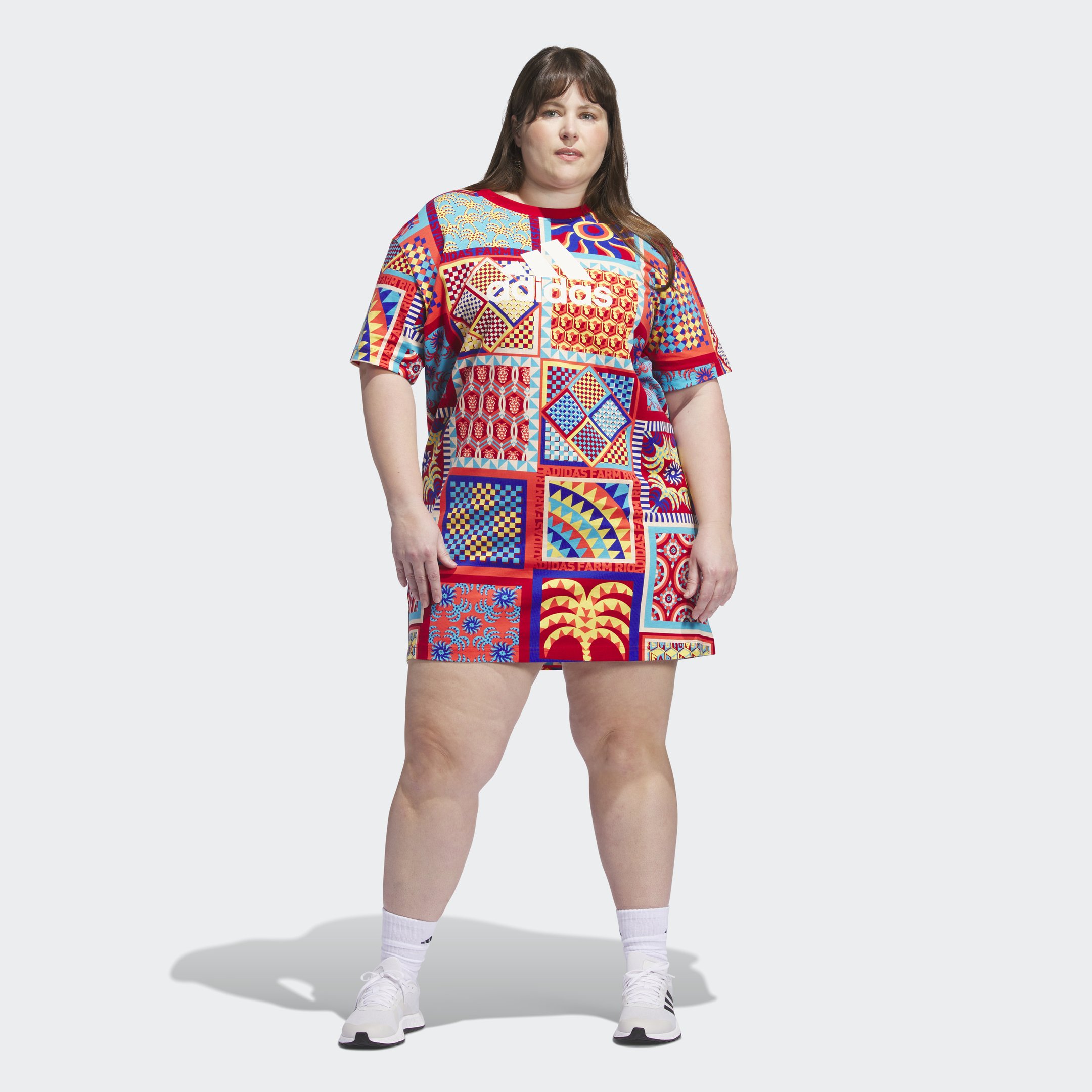 Plus Size Adidas Dress Vestido Plus Size Adidas Farm