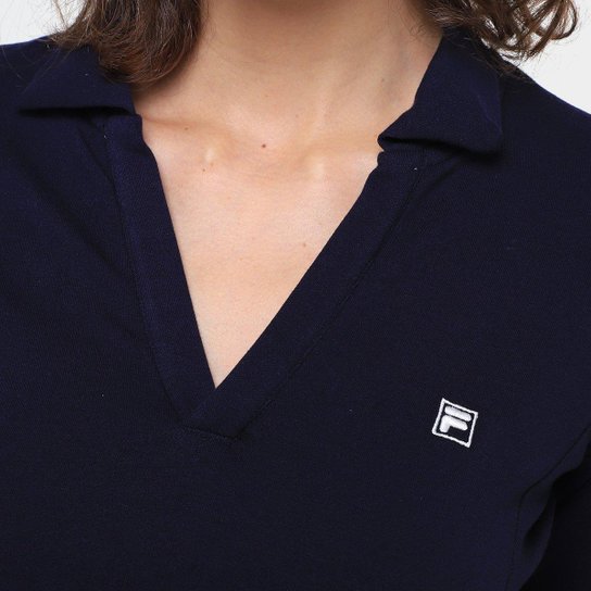 Vestido Polo Fila Fit Letter Feminino