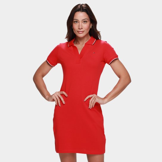 Vestido Polo Tommy Hilfiger Rwb Tip