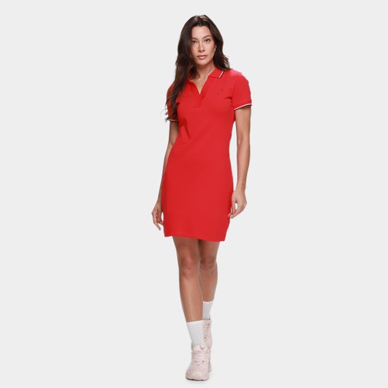 Vestido Polo Tommy Hilfiger Rwb Tip