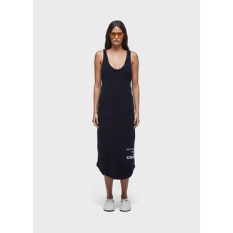 Vestido regata capuz atoalhado OSKLEN