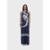 Vestido transpasse ocean blue OSKLEN - Azul