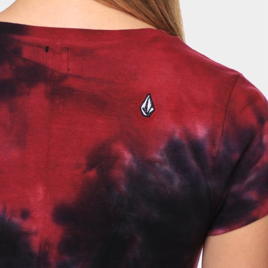 Vestido Volcom Curto Easy Bade Tie Dye