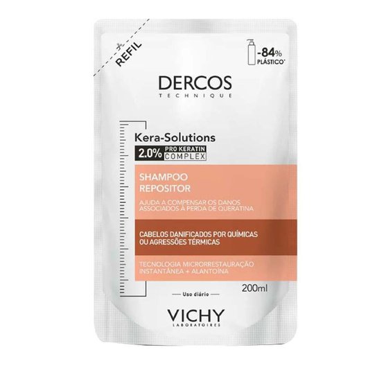 Vichy Dercos Kera-Solutions Shampoo Repositor Refil - 200ml 200ml