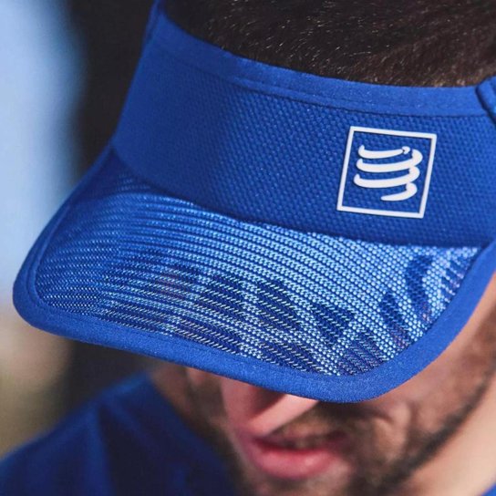 Viseira Compressport Spiderweb Unissex Ultra Leve Cor: