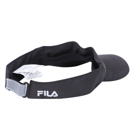 Viseira Fila Aba Curva Strapback Running