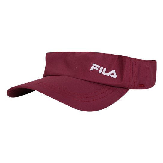 Viseira Fila Aba Curva Strapback Running