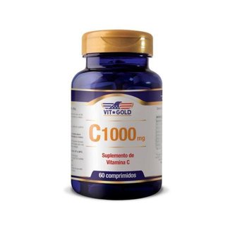 Vitamina C 1000mg - 60 Comprimidos - VitGold