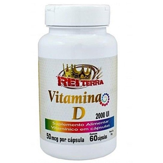 Vitamina D 60 Cápsulas Colecalciferol 500mg