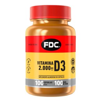 Vitamina D FDC – Vitamina D3 2000 UI 100 Caps