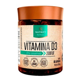 Vitamina D3 60 Cápsulas - Nutrify