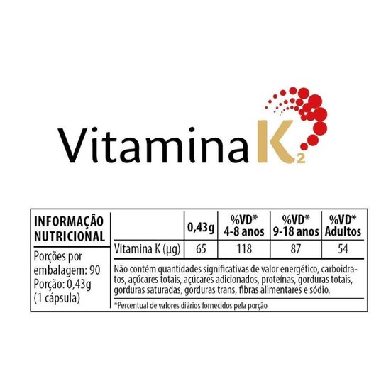 Vitamina K2 90 Cápsulas La San Day