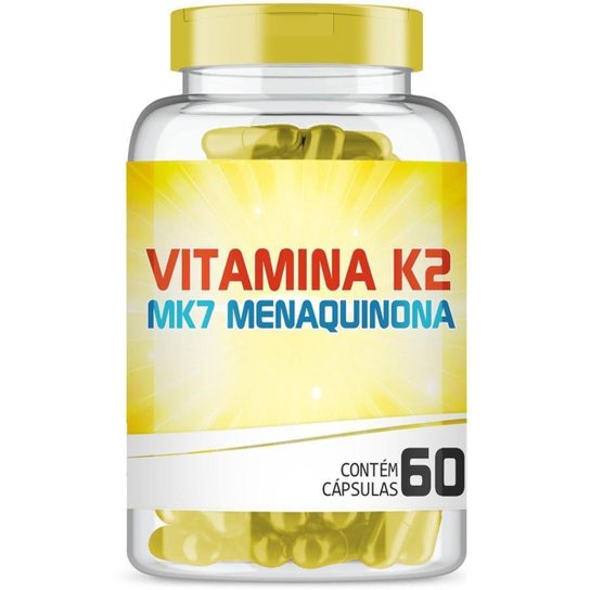 Vitamina K2 Up Sports Nutrition MK7 Menaquinona 60 cápsulas