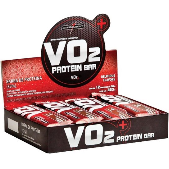 VO2 Protein Bar c/ 12 barras - IntegralMédica