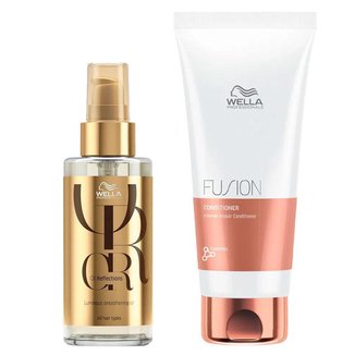 Wella Professionals Kit Condicionador Fusion + Óleo Oil Reflection Kit