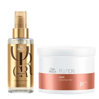 Wella Professionals Kit - Máscara Fusion + Óleo Oil Reflection Kit