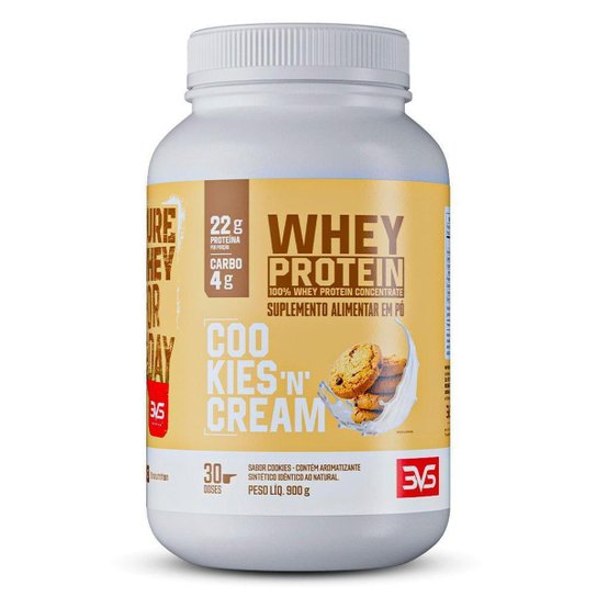 Whey 100% Concentrada 900g 3VS Nutrition