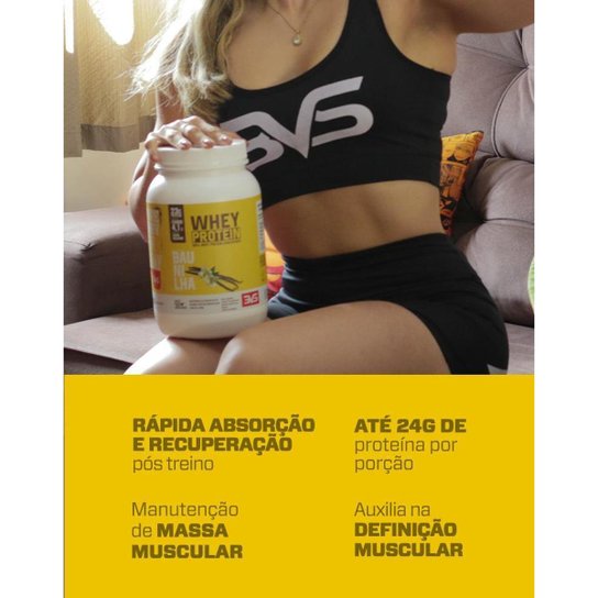 Whey 100% Concentrada 900g 3VS Nutrition