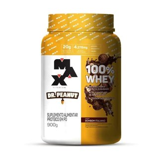Whey 100% Dr Peanut  - Max Titanium