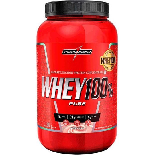 Whey 100% Pure Whey Protein Concentrado 907g IntegralMedica