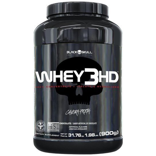 Whey 3Hd (Wpc, Wpi E Wph) 900g - Black Skull