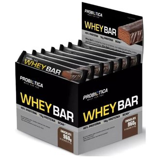 WHEY BAR BARRA DE PROTEÍNA 24 UN PROBIOTICA