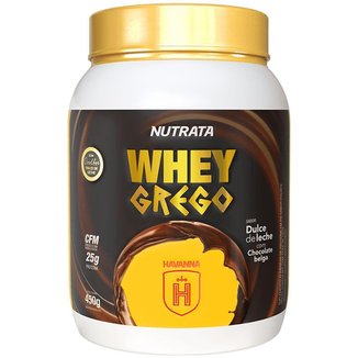 Whey Grego - 450g Dulce de Leche Com Chocolate Belg a Havanna - Nutrata