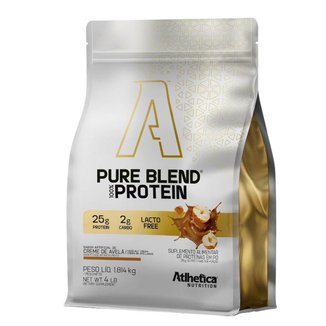 Whey Isolado Blend Zero Lactose 1.8kg Creme Avela Atlhetica