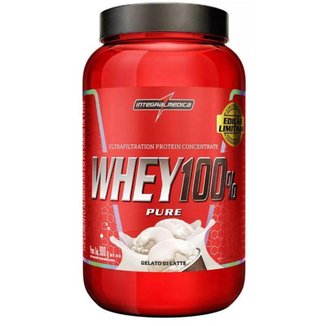 Whey Protein 100% Pure Pote (900g) Integralmedica