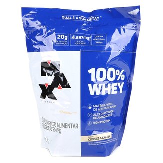 Whey Protein 100% Refil Max Titanium  900G