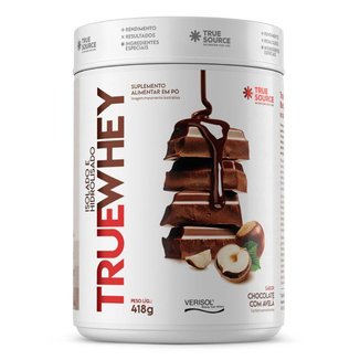 Whey Protein 2W Isolado Chocolate Avela 418g - True Source