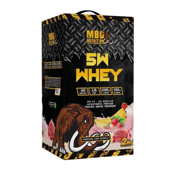 Whey Protein 5W 2Kg - MBD Nutrition