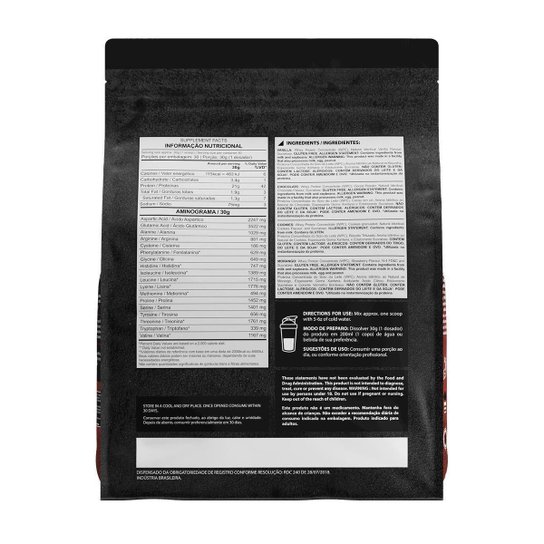Whey Protein Concentrado 100% Importado 900g Dark Lab