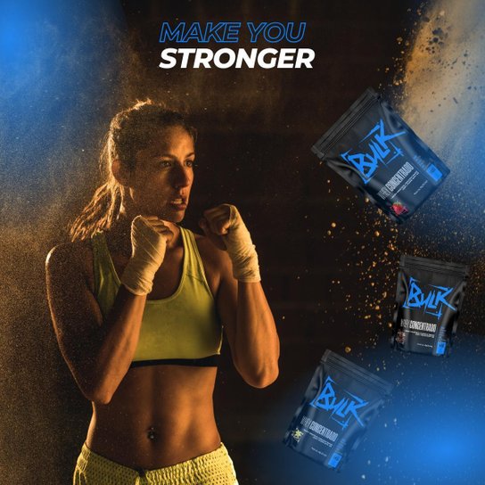 Whey Protein Concentrado 100% Puro 1kg Bulk Nutrition