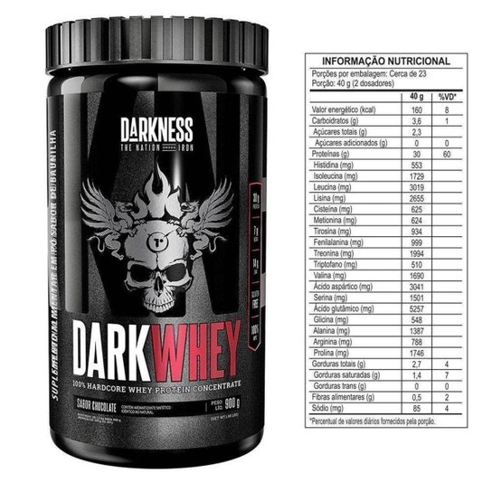 Whey Protein Concentrado Darkness Dark Whey