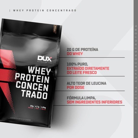 Whey Protein Concentrado Dux Nutrition Pouch 1,8Kg
