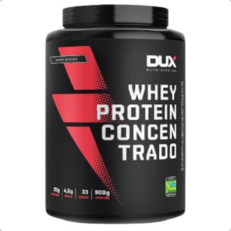 Whey Protein Concentrado Pote 900g Dux Nutrition