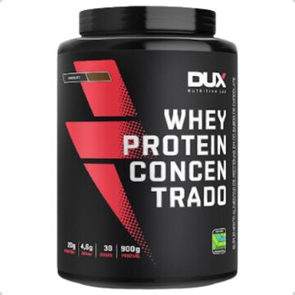 Whey Protein Concentrado Pote 900g Dux Nutrition